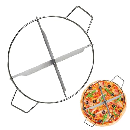 Tortenteiler 4/9/10 Stücke - Kuchenteiler Tortenschneider, Edelstahl Tortenteiler Zum Schneiden, Backzubehör Zum Dekorieren Küche Kuchen Gadget von Buerfu