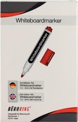 Büroring Whiteboard Marker rot Rundspitze 1,5-3mm von Büroring