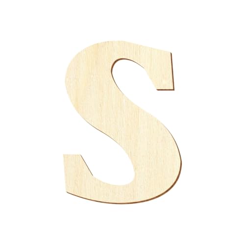 Bütic GmbH Holz Buchstaben - Senza Bella Black - Wunschtext/Schriftzug mit Größenauswahl, Größe:10cm, Buchstaben:großes S Bütic GmbH Holz Buchstaben - Senza Bella Black - Wunschtext/Schriftzug mit Größenauswahl, Größe:10cm, Buchstaben:großes S von Bütic GmbH