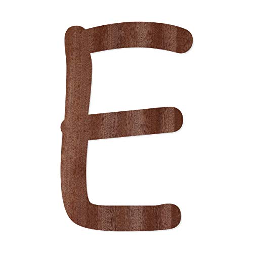 Bütic GmbH Holz Buchstaben aus dunklem Echtholzfurnier - Comic Sans MS - Wunschtext/Schriftzug mit Größenauswahl, Größe:20cm, Buchstaben:großes E Bütic GmbH Holz Buchstaben aus dunklem Echtholzfurnier - Comic Sans MS - Wunschtext/Schriftzug mit Größenauswahl, Größe:20cm, Buchstaben:großes E von Bütic GmbH