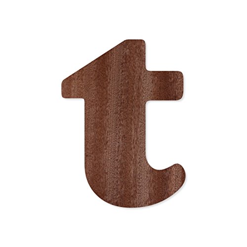Bütic GmbH Holz-Furnier Buchstaben - Cooper - Schriftzug aus dunklem 0,6mm Echtholzfurnier - Größenauswahl, Größe:15cm, Buchstaben:kleines t Bütic GmbH Holz-Furnier Buchstaben - Cooper - Schriftzug aus dunklem 0,6mm Echtholzfurnier - Größenauswahl, Größe:15cm, Buchstaben:kleines t von Bütic GmbH