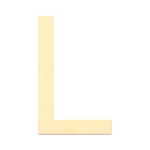 Bütic GmbH Selbstklebende Holz Buchstaben - Arial - Wunschtext/Schriftzug mit Größenauswahl, Größe:5cm, Buchstaben:großes L Bütic GmbH Selbstklebende Holz Buchstaben - Arial - Wunschtext/Schriftzug mit Größenauswahl, Größe:5cm, Buchstaben:großes L von Bütic GmbH