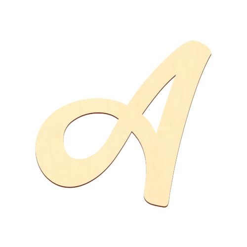 Bütic GmbH Sperrholz Buchstaben - HiltonScript - Wunschtext/Schriftzug mit Größenauswahl - Pappel 3mm, Größe:15cm, Buchstaben:großes A Bütic GmbH Sperrholz Buchstaben - HiltonScript - Wunschtext/Schriftzug mit Größenauswahl - Pappel 3mm, Größe:15cm, Buchstaben:großes A von Bütic GmbH