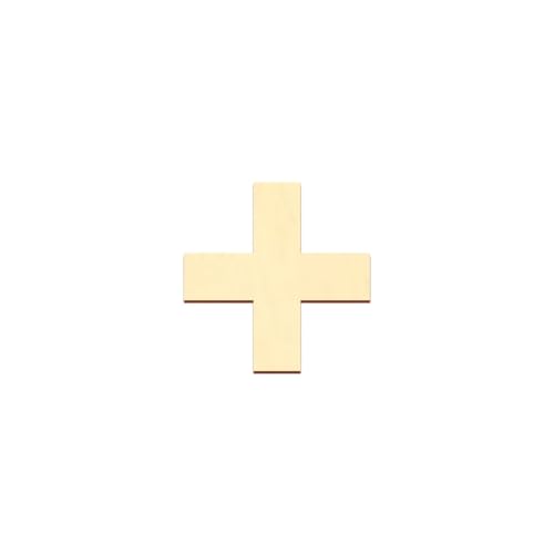 Bütic GmbH Sperrholz Zahlen - Western/Marlboro - inkl. Satz- und Sonderzeichen Größenauswahl - Pappel 3mm, Größe:20cm, Zahlen/Sonderzeichen:Plus von Bütic GmbH