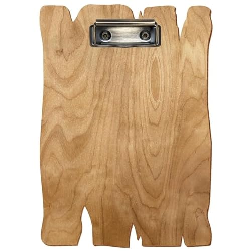 Bütic Holz Klemmbrett Holzbrettform Birke rustikal für DIN A3 A4 A5 A6 aus 3 mm Birkensperrholz und mit widerstandsfähigem Klarlack versiegelt, Format:A5 hoch, Klemme:Bügelklemme antik Bütic Holz Klemmbrett Holzbrettform Birke rustikal für DIN A3 A4 A5 A6 aus 3 mm Birkensperrholz und mit widerstandsfähigem Klarlack versiegelt, Format:A5 hoch, Klemme:Bügelklemme antik von Bütic GmbH
