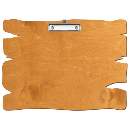 Bütic Holz Klemmbrett Holzbrettform Birnbaum für DIN A3 A4 A5 A6 aus 3 mm Birkensperrholz und mit widerstandsfähigem Klarlack versiegelt, Format:A3 quer, Klemme:Bügelklemme Silber Stifthalter Bütic Holz Klemmbrett Holzbrettform Birnbaum für DIN A3 A4 A5 A6 aus 3 mm Birkensperrholz und mit widerstandsfähigem Klarlack versiegelt, Format:A3 quer, Klemme:Bügelklemme Silber Stifthalter von Bütic GmbH