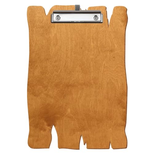 Bütic Holz Klemmbrett Holzbrettform Birnbaum für DIN A3 A4 A5 A6 aus 3 mm Birkensperrholz und mit widerstandsfähigem Klarlack versiegelt, Format:A4 hoch, Klemme:Bügelklemme Silber Stifthalter Bütic Holz Klemmbrett Holzbrettform Birnbaum für DIN A3 A4 A5 A6 aus 3 mm Birkensperrholz und mit widerstandsfähigem Klarlack versiegelt, Format:A4 hoch, Klemme:Bügelklemme Silber Stifthalter von Bütic GmbH