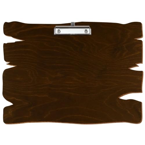 Bütic Holz Klemmbrett Holzbrettform Eiche dunkel für DIN A3 A4 A5 A6 aus 3 mm Birkensperrholz und mit widerstandsfähigem Klarlack versiegelt, Format:A3 quer, Klemme:Bügelklemme Silber Stifthalter Bütic Holz Klemmbrett Holzbrettform Eiche dunkel für DIN A3 A4 A5 A6 aus 3 mm Birkensperrholz und mit widerstandsfähigem Klarlack versiegelt, Format:A3 quer, Klemme:Bügelklemme Silber Stifthalter von Bütic GmbH