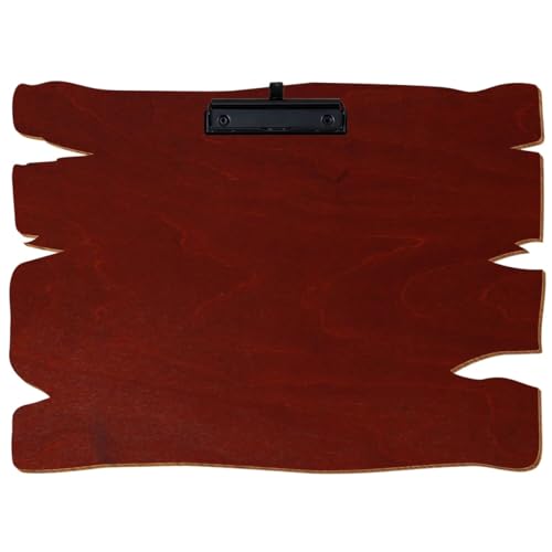 Bütic Holz Klemmbrett Holzbrettform Kirschbaum für DIN A3 A4 A5 A6 aus 3mm Birkensperrholz und mit widerstandsfähigem Klarlack versiegelt, Format:A3 quer, Klemme:Bügelklemme Schwarz Stifthalter Bütic Holz Klemmbrett Holzbrettform Kirschbaum für DIN A3 A4 A5 A6 aus 3mm Birkensperrholz und mit widerstandsfähigem Klarlack versiegelt, Format:A3 quer, Klemme:Bügelklemme Schwarz Stifthalter von Bütic GmbH