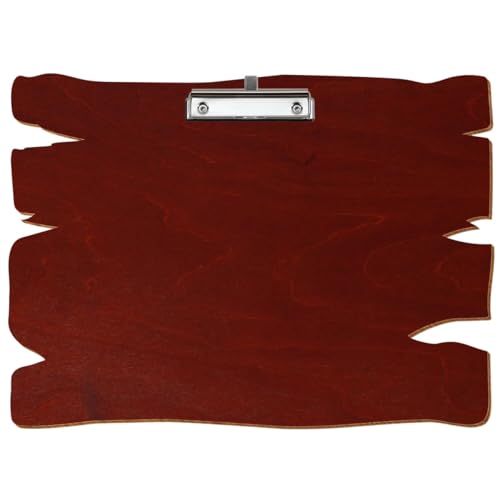 Bütic Holz Klemmbrett Holzbrettform Kirschbaum für DIN A3 A4 A5 A6 aus 3mm Birkensperrholz und mit widerstandsfähigem Klarlack versiegelt, Format:A3 quer, Klemme:Bügelklemme Silber Stifthalter Bütic Holz Klemmbrett Holzbrettform Kirschbaum für DIN A3 A4 A5 A6 aus 3mm Birkensperrholz und mit widerstandsfähigem Klarlack versiegelt, Format:A3 quer, Klemme:Bügelklemme Silber Stifthalter von Bütic GmbH
