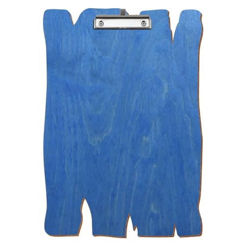 Bütic Holz Klemmbrett Holzbrettform Kornblumenblau für DIN A3 A4 A5 A6 aus 3mm Birkensperrholz mit widerstandsfähigem Klarlack versiegelt, Format:A3 hoch, Klemme:Bügelklemme Silber Stifthalter Bütic Holz Klemmbrett Holzbrettform Kornblumenblau für DIN A3 A4 A5 A6 aus 3mm Birkensperrholz mit widerstandsfähigem Klarlack versiegelt, Format:A3 hoch, Klemme:Bügelklemme Silber Stifthalter von Bütic GmbH