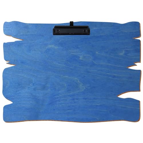 Bütic Holz Klemmbrett Holzbrettform Kornblumenblau für DIN A3 A4 A5 A6 aus 3mm Birkensperrholz mit widerstandsfähigem Klarlack versiegelt, Format:A3 quer, Klemme:Bügelklemme Schwarz Stifthalter Bütic Holz Klemmbrett Holzbrettform Kornblumenblau für DIN A3 A4 A5 A6 aus 3mm Birkensperrholz mit widerstandsfähigem Klarlack versiegelt, Format:A3 quer, Klemme:Bügelklemme Schwarz Stifthalter von Bütic GmbH