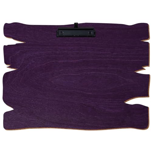 Bütic Holz Klemmbrett Holzbrettform Lila für DIN A3 A4 A5 A6 aus 3 mm Birkensperrholz und mit widerstandsfähigem Klarlack versiegelt, Format:A3 quer, Klemme:Bügelklemme Schwarz Stifthalter Bütic Holz Klemmbrett Holzbrettform Lila für DIN A3 A4 A5 A6 aus 3 mm Birkensperrholz und mit widerstandsfähigem Klarlack versiegelt, Format:A3 quer, Klemme:Bügelklemme Schwarz Stifthalter von Bütic GmbH