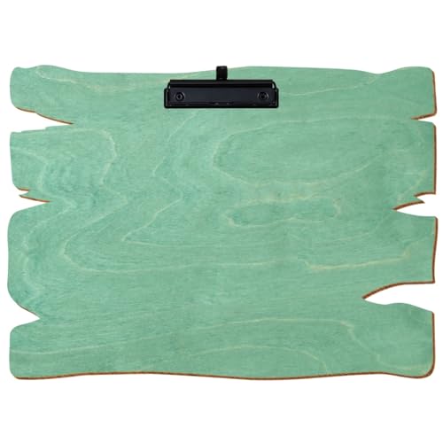 Bütic Holz Klemmbrett Holzbrettform Minzgrün für DIN A3 A4 A5 A6 aus 3mm Birkensperrholz und mit widerstandsfähigem Klarlack versiegelt, Format:A3 quer, Klemme:Bügelklemme Schwarz Stifthalter Bütic Holz Klemmbrett Holzbrettform Minzgrün für DIN A3 A4 A5 A6 aus 3mm Birkensperrholz und mit widerstandsfähigem Klarlack versiegelt, Format:A3 quer, Klemme:Bügelklemme Schwarz Stifthalter von Bütic GmbH