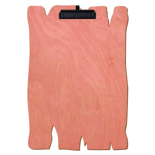 Bütic Holz Klemmbrett Holzbrettform Rosa für DIN A3 A4 A5 A6 aus 3mm Birkensperrholz und mit widerstandsfähigem Klarlack versiegelt, Format:A3 hoch, Klemme:Bügelklemme Schwarz Stifthalter Bütic Holz Klemmbrett Holzbrettform Rosa für DIN A3 A4 A5 A6 aus 3mm Birkensperrholz und mit widerstandsfähigem Klarlack versiegelt, Format:A3 hoch, Klemme:Bügelklemme Schwarz Stifthalter von Bütic GmbH