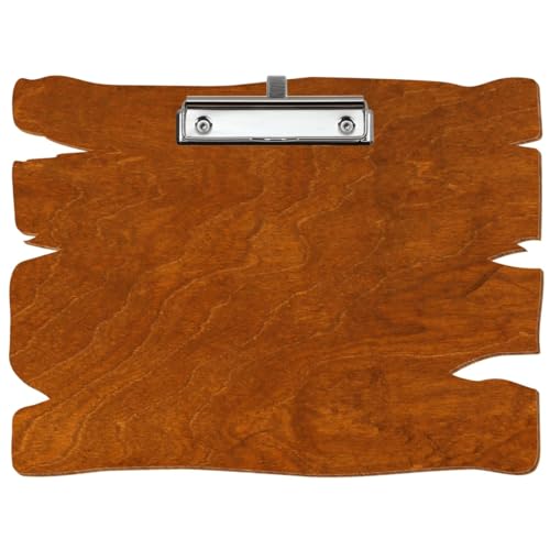 Bütic Holz Klemmbrett Holzbrettform Rum für DIN A3 A4 A5 A6 aus 3mm Birkensperrholz und mit widerstandsfähigem Klarlack versiegelt, Format:A4 quer, Klemme:Bügelklemme Silber Stifthalter Bütic Holz Klemmbrett Holzbrettform Rum für DIN A3 A4 A5 A6 aus 3mm Birkensperrholz und mit widerstandsfähigem Klarlack versiegelt, Format:A4 quer, Klemme:Bügelklemme Silber Stifthalter von Bütic GmbH