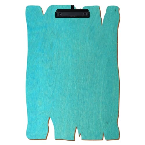 Bütic Holz Klemmbrett Holzbrettform Türkis für DIN A3 A4 A5 A6 aus 3mm Birkensperrholz und mit widerstandsfähigem Klarlack versiegelt, Format:A3 hoch, Klemme:Bügelklemme Schwarz Stifthalter Bütic Holz Klemmbrett Holzbrettform Türkis für DIN A3 A4 A5 A6 aus 3mm Birkensperrholz und mit widerstandsfähigem Klarlack versiegelt, Format:A3 hoch, Klemme:Bügelklemme Schwarz Stifthalter von Bütic GmbH