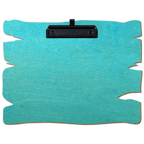 Bütic Holz Klemmbrett Holzbrettform Türkis für DIN A3 A4 A5 A6 aus 3mm Birkensperrholz und mit widerstandsfähigem Klarlack versiegelt, Format:A4 quer, Klemme:Bügelklemme Schwarz Stifthalter Bütic Holz Klemmbrett Holzbrettform Türkis für DIN A3 A4 A5 A6 aus 3mm Birkensperrholz und mit widerstandsfähigem Klarlack versiegelt, Format:A4 quer, Klemme:Bügelklemme Schwarz Stifthalter von Bütic GmbH
