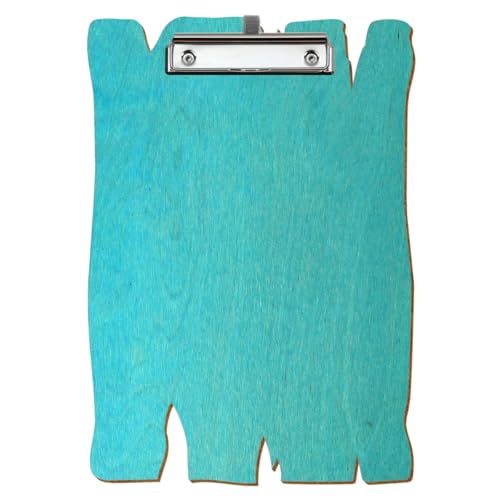 Bütic Holz Klemmbrett Holzbrettform Türkis für DIN A3 A4 A5 A6 aus 3mm Birkensperrholz und mit widerstandsfähigem Klarlack versiegelt, Format:A4 quer, Klemme:Bügelklemme Silber Stifthalter Bütic Holz Klemmbrett Holzbrettform Türkis für DIN A3 A4 A5 A6 aus 3mm Birkensperrholz und mit widerstandsfähigem Klarlack versiegelt, Format:A4 quer, Klemme:Bügelklemme Silber Stifthalter von Bütic GmbH