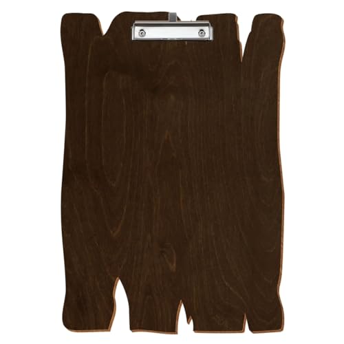 Bütic Holz Klemmbrett Holzbrettform Walnuß dunkel für DIN A3 A4 A5 A6 aus 3mm Birkensperrholz und mit widerstandsfähigem Klarlack versiegelt, Format:A3 hoch, Klemme:Bügelklemme Silber Stifthalter Bütic Holz Klemmbrett Holzbrettform Walnuß dunkel für DIN A3 A4 A5 A6 aus 3mm Birkensperrholz und mit widerstandsfähigem Klarlack versiegelt, Format:A3 hoch, Klemme:Bügelklemme Silber Stifthalter von Bütic GmbH
