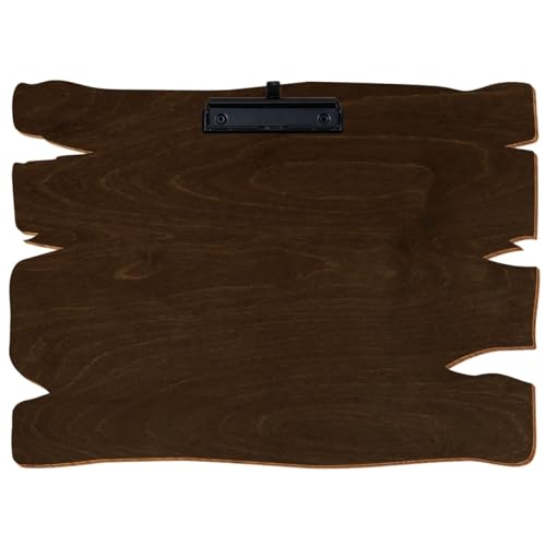 Bütic Holz Klemmbrett Holzbrettform Walnuß dunkel für DIN A3 A4 A5 A6 aus 3mm Birkensperrholz und mit widerstandsfähigem Klarlack versiegelt, Format:A3 quer, Klemme:Bügelklemme Schwarz Stifthalter Bütic Holz Klemmbrett Holzbrettform Walnuß dunkel für DIN A3 A4 A5 A6 aus 3mm Birkensperrholz und mit widerstandsfähigem Klarlack versiegelt, Format:A3 quer, Klemme:Bügelklemme Schwarz Stifthalter von Bütic GmbH