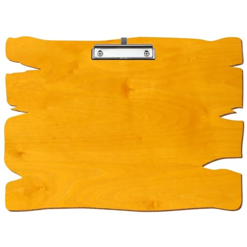 Bütic Holz Klemmbrett Holzbrettform Zitronengelb für DIN A3 A4 A5 A6 aus 3mm Birkensperrholz und mit widerstandsfähigem Klarlack versiegelt, Format:A3 quer, Klemme:Bügelklemme Silber Stifthalter Bütic Holz Klemmbrett Holzbrettform Zitronengelb für DIN A3 A4 A5 A6 aus 3mm Birkensperrholz und mit widerstandsfähigem Klarlack versiegelt, Format:A3 quer, Klemme:Bügelklemme Silber Stifthalter von Bütic GmbH