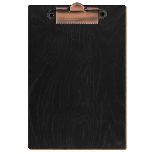 Bütic Holz Klemmbrett Standardform Anthrazit für DIN A3 A4 A5 A6 aus 3mm Birkensperrholz und mit widerstandsfähigem Klarlack versiegelt, Format:A6 hoch, Klemme:Zahnklemme Kupfer Bütic Holz Klemmbrett Standardform Anthrazit für DIN A3 A4 A5 A6 aus 3mm Birkensperrholz und mit widerstandsfähigem Klarlack versiegelt, Format:A6 hoch, Klemme:Zahnklemme Kupfer von Bütic GmbH