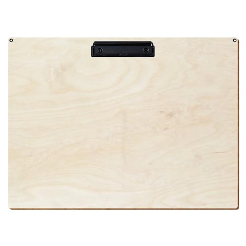 Bütic Holz Klemmbrett Standardform - Birke natur - für A3 A4 A5 A6 mit Aufhängeösen, Format:A3 quer, Klemme:Bügelklemme schwarz Bütic Holz Klemmbrett Standardform - Birke natur - für A3 A4 A5 A6 mit Aufhängeösen, Format:A3 quer, Klemme:Bügelklemme schwarz von Bütic GmbH