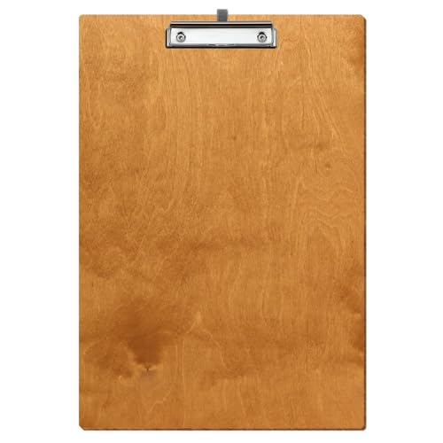 Bütic Holz Klemmbrett Standardform Birnbaum für DIN A3 A4 A5 A6 aus 3 mm Birkensperrholz und mit widerstandsfähigem Klarlack versiegelt, Format:A3 hoch, Klemme:Bügelklemme Silber Stifthalter Bütic Holz Klemmbrett Standardform Birnbaum für DIN A3 A4 A5 A6 aus 3 mm Birkensperrholz und mit widerstandsfähigem Klarlack versiegelt, Format:A3 hoch, Klemme:Bügelklemme Silber Stifthalter von Bütic GmbH