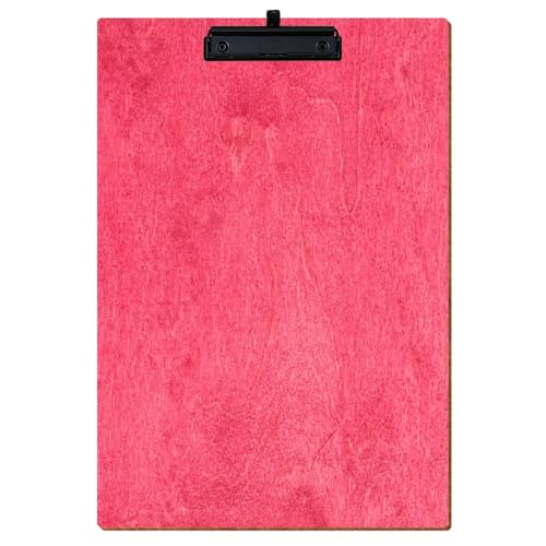 Bütic Holz Klemmbrett Standardform Dunkelpink für DIN A3 A4 A5 A6 aus 3 mm Birkensperrholz und mit widerstandsfähigem Klarlack versiegelt, Format:A3 hoch, Klemme:Bügelklemme Schwarz Stifthalter Bütic Holz Klemmbrett Standardform Dunkelpink für DIN A3 A4 A5 A6 aus 3 mm Birkensperrholz und mit widerstandsfähigem Klarlack versiegelt, Format:A3 hoch, Klemme:Bügelklemme Schwarz Stifthalter von Bütic GmbH