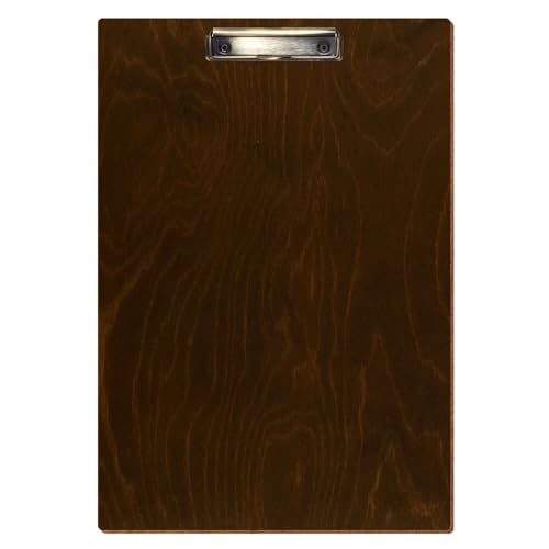 Bütic Holz Klemmbrett Standardform Eiche dunkel für DIN A3 A4 A5 A6 aus 3 mm Birkensperrholz und mit widerstandsfähigem Klarlack versiegelt, Format:A3 hoch, Klemme:Bügelklemme antik Bütic Holz Klemmbrett Standardform Eiche dunkel für DIN A3 A4 A5 A6 aus 3 mm Birkensperrholz und mit widerstandsfähigem Klarlack versiegelt, Format:A3 hoch, Klemme:Bügelklemme antik von Bütic GmbH