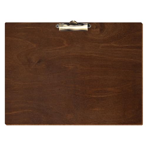 Bütic Holz Klemmbrett Standardform Kastanie für DIN A3 A4 A5 A6 aus 3 mm Birkensperrholz und mit widerstandsfähigem Klarlack versiegelt, Format:A3 quer, Klemme:Zahnklemme antik Bütic Holz Klemmbrett Standardform Kastanie für DIN A3 A4 A5 A6 aus 3 mm Birkensperrholz und mit widerstandsfähigem Klarlack versiegelt, Format:A3 quer, Klemme:Zahnklemme antik von Bütic GmbH