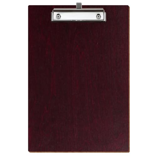 Bütic Holz Klemmbrett Standardform Violett für DIN A3 A4 A5 A6 aus 3 mm Birkensperrholz und mit widerstandsfähigem Klarlack versiegelt, Format:A4 hoch, Klemme:Bügelklemme Silber Stifthalter Bütic Holz Klemmbrett Standardform Violett für DIN A3 A4 A5 A6 aus 3 mm Birkensperrholz und mit widerstandsfähigem Klarlack versiegelt, Format:A4 hoch, Klemme:Bügelklemme Silber Stifthalter von Bütic GmbH