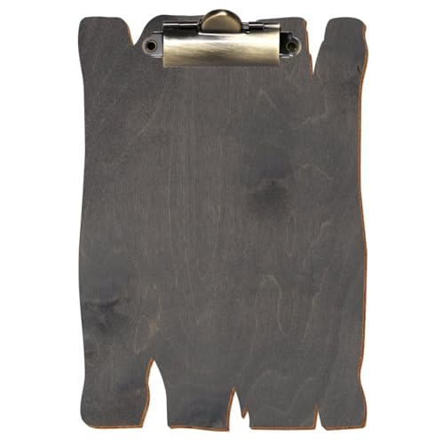 Bütic Holz Klemmbrett in Holzbrettform Grau für DIN A3 A4 A5 A6 aus 3mm Birkensperrholz und mit widerstandsfähigem Klarlack versiegelt, Format:A6 hoch, Klemme:Zahnklemme antik Bütic Holz Klemmbrett in Holzbrettform Grau für DIN A3 A4 A5 A6 aus 3mm Birkensperrholz und mit widerstandsfähigem Klarlack versiegelt, Format:A6 hoch, Klemme:Zahnklemme antik von Bütic GmbH