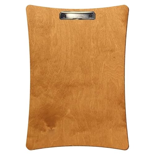 Bütic Holz Klemmbrett konkav Birnbaum für DIN A3 A4 A5 A6 aus 3 mm Birkensperrholz und mit widerstandsfähigem Klarlack versiegelt, Format:A3 hoch, Klemme:Bügelklemme antik Bütic Holz Klemmbrett konkav Birnbaum für DIN A3 A4 A5 A6 aus 3 mm Birkensperrholz und mit widerstandsfähigem Klarlack versiegelt, Format:A3 hoch, Klemme:Bügelklemme antik von Bütic GmbH