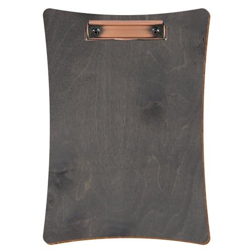 Bütic Holz Klemmbrett konkav Grau für DIN A3 A4 A5 A6 aus 3 mm Birkensperrholz und mit widerstandsfähigem Klarlack versiegelt, Format:A4 hoch, Klemme:Bügelklemme Kupfer Bütic Holz Klemmbrett konkav Grau für DIN A3 A4 A5 A6 aus 3 mm Birkensperrholz und mit widerstandsfähigem Klarlack versiegelt, Format:A4 hoch, Klemme:Bügelklemme Kupfer von Bütic GmbH