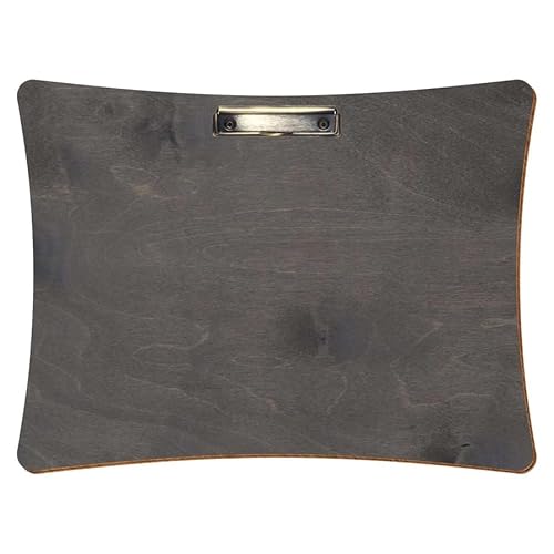Bütic Holz Klemmbrett konkav Grau für DIN A3 A4 A5 A6 aus 3 mm Birkensperrholz und mit widerstandsfähigem Klarlack versiegelt, Format:A3 quer, Klemme:Bügelklemme antik Bütic Holz Klemmbrett konkav Grau für DIN A3 A4 A5 A6 aus 3 mm Birkensperrholz und mit widerstandsfähigem Klarlack versiegelt, Format:A3 quer, Klemme:Bügelklemme antik von Bütic GmbH