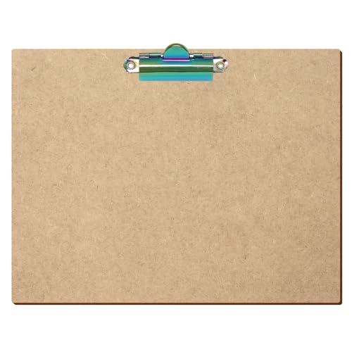Bütic HDF/MDF Klemmbrett Standardform für DIN A3 A4 A5 A6 Clipboard aus 3mm starkem HDF, Format:A5 quer, Klemme:Zahnklemme Regenbogen Bütic HDF/MDF Klemmbrett Standardform für DIN A3 A4 A5 A6 Clipboard aus 3mm starkem HDF, Format:A5 quer, Klemme:Zahnklemme Regenbogen von Bütic GmbH