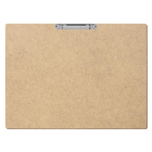 Bütic Holz Ringbuchbrett farbig - für DIN A3 A4 A5 aus 3 mm Birkensperrholz und mit widerstandsfähigem Klarlack versiegelt, Format:A3 quer, Farbe:MDF von Bütic GmbH
