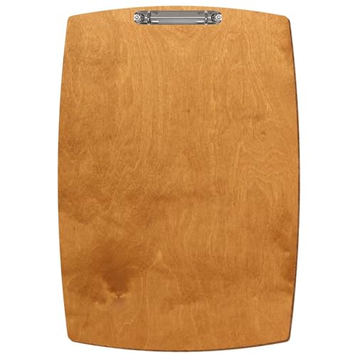 Bütic Holz Ringbuchbrett konvexe Form - für DIN A3 A4 A5 aus 3mm Birkensperrholz und mit widerstandsfähigem Klarlack versiegelt, Format:A3 hoch, Farbe:Birnbaum Bütic Holz Ringbuchbrett konvexe Form - für DIN A3 A4 A5 aus 3mm Birkensperrholz und mit widerstandsfähigem Klarlack versiegelt, Format:A3 hoch, Farbe:Birnbaum von Bütic GmbH