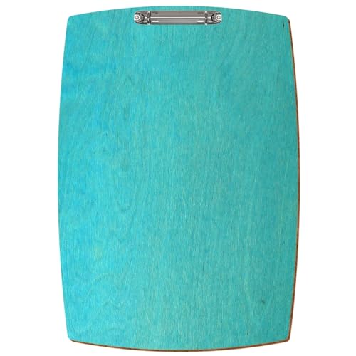 Bütic Holz Ringbuchbrett konvexe Form - für DIN A3 A4 A5 aus 3mm Birkensperrholz und mit widerstandsfähigem Klarlack versiegelt, Format:A3 hoch, Farbe:Türkis Bütic Holz Ringbuchbrett konvexe Form - für DIN A3 A4 A5 aus 3mm Birkensperrholz und mit widerstandsfähigem Klarlack versiegelt, Format:A3 hoch, Farbe:Türkis von Bütic GmbH