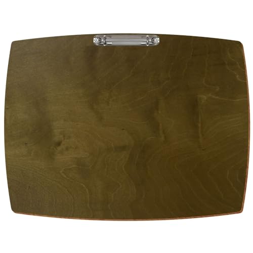 Bütic Holz Ringbuchbrett konvexe Form - für DIN A3 A4 A5 aus 3mm Birkensperrholz und mit widerstandsfähigem Klarlack versiegelt, Format:A3 quer, Farbe:Nussbaum hell Bütic Holz Ringbuchbrett konvexe Form - für DIN A3 A4 A5 aus 3mm Birkensperrholz und mit widerstandsfähigem Klarlack versiegelt, Format:A3 quer, Farbe:Nussbaum hell von Bütic GmbH