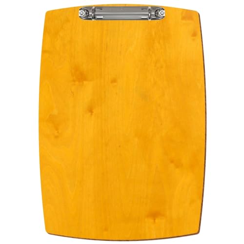 Bütic Holz Ringbuchbrett konvexe Form - für DIN A3 A4 A5 aus 3mm Birkensperrholz und mit widerstandsfähigem Klarlack versiegelt, Format:A4 hoch, Farbe:Zitrone Bütic Holz Ringbuchbrett konvexe Form - für DIN A3 A4 A5 aus 3mm Birkensperrholz und mit widerstandsfähigem Klarlack versiegelt, Format:A4 hoch, Farbe:Zitrone von Bütic GmbH