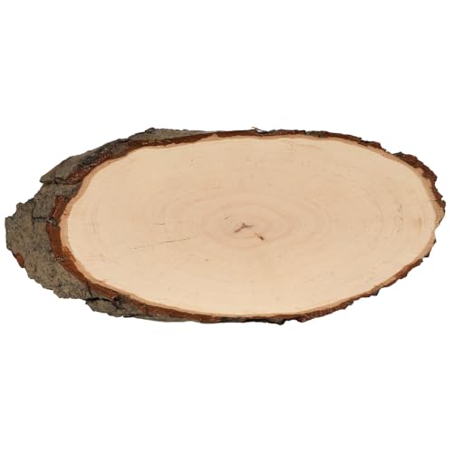 Bütic Holzscheibe Esche oval B-Ware - Rindenscheibe Baumscheibe geschliffen Holzbrett, Brettgröße:ca. 80cm lang Bütic Holzscheibe Esche oval B-Ware - Rindenscheibe Baumscheibe geschliffen Holzbrett, Brettgröße:ca. 80cm lang von Bütic GmbH