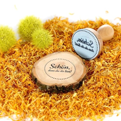 Bütic Schön-Stempel Holzstempel Rundstempel, Stempeltext:Schön.DASS du da bist!, Durchmesser:Ø 20mm Bütic Schön-Stempel Holzstempel Rundstempel, Stempeltext:Schön.DASS du da bist!, Durchmesser:Ø 20mm von Bütic GmbH