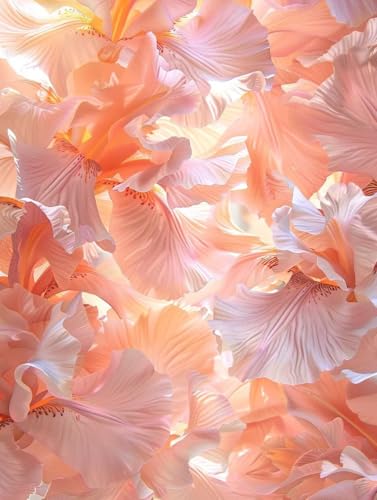 Malen Nach Zahlen Blume Paint by Numbers Blume Malen Nach Zahlen Kinder ab 7 8 9 10 jahre mädchen Handgemalt Ölgemälde Kreativ Set Mit 3 Pinseln und Acrylfarbe Leinwand Kit 60X80cm (ohne Rahmen) a-79 von Bugufen