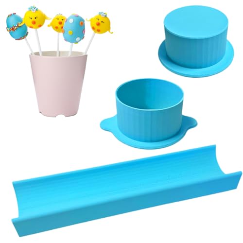 Backform, Kreis-Kuchen-Pop-Schimmelpilz-Set, Pop-Making-Schimmelpilz, Platzsparende Lagerung, Glatt Und Sogar Backen, 2,8 Cm, Für Schokolade, Muffin Und Fondant Dessert-Handwerk Backform, Kreis-Kuchen-Pop-Schimmelpilz-Set, Pop-Making-Schimmelpilz, Platzsparende Lagerung, Glatt Und Sogar Backen, 2,8 Cm, Für Schokolade, Muffin Und Fondant Dessert-Handwerk von Buhygn