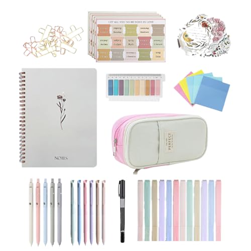 Bibelstudiumzubehör, beschreibbare Haftnotizen und Textmarker, Andachtsbuchaufkleber, konsistente Qualität, effektiver Studienrahmen, 1 Set, für Andachten, Kirche, Schule und Reisen Bibelstudiumzubehör, beschreibbare Haftnotizen und Textmarker, Andachtsbuchaufkleber, konsistente Qualität, effektiver Studienrahmen, 1 Set, für Andachten, Kirche, Schule und Reisen von Buhygn