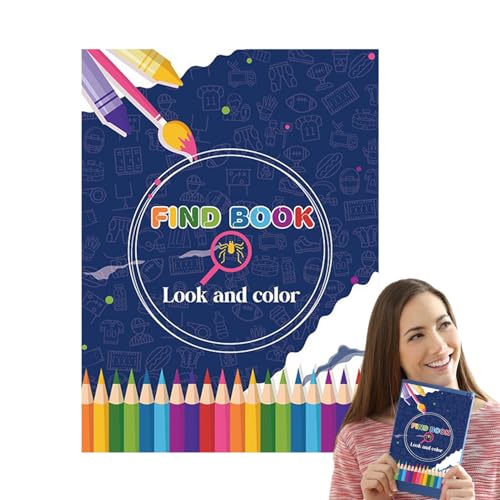 Finden Sie Buch Look Und Farbe, Cartoon Charakter Aktivitätsbuch, Kinderaktivitätsführer, Ansprechende Cartoonfiguren, Kompakt Tragbar, 28,5 X 21 cm, Für, Mädchen, Zuhause, Bibliothek Finden Sie Buch Look Und Farbe, Cartoon Charakter Aktivitätsbuch, Kinderaktivitätsführer, Ansprechende Cartoonfiguren, Kompakt Tragbar, 28,5 X 21 cm, Für, Mädchen, Zuhause, Bibliothek von Buhygn
