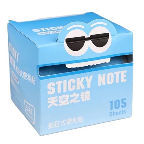 Nette Mons Ter Muster Sticky Noten, Cartoon -Klebernoten, Süße Memo -Pads, Mit Entzückendem Cartoon -Design, Glatte Beschreibbare Oberfläche, 7,5x7x7cm, Für Sohn, Tochter, Mädchen, Jugendliche von Buhygn
